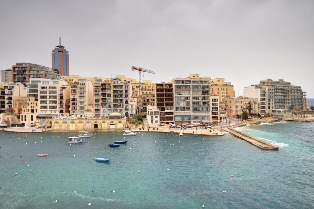 Morina Court - St Julians Seaside Bliss Apartments And Penthouse By Shortletsmalta Saint Julian's Eksteriør billede
